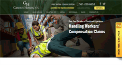 Desktop Screenshot of injuredworkersonly.com